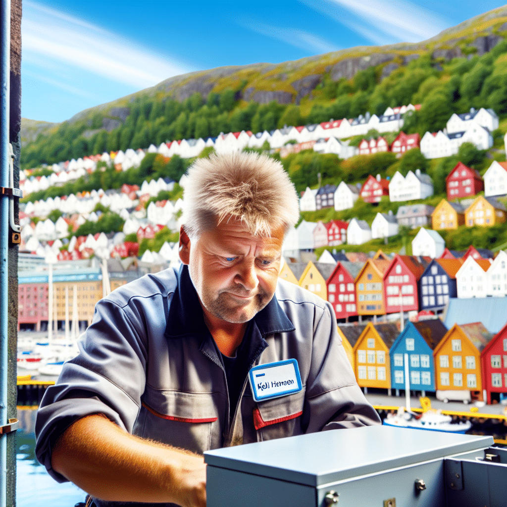 Elektriker i bergen : kjell hansen elektro – illustrasjon