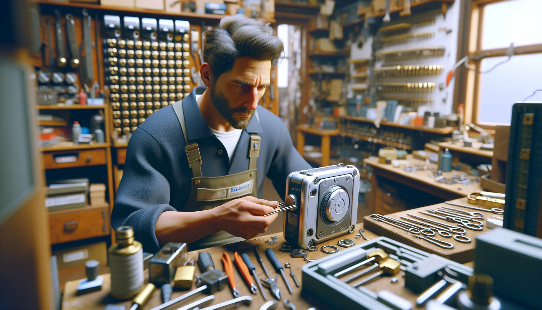 Låsesmed og sikkerhetstekniker: håndverk møter teknologi – trygghet for fremtiden